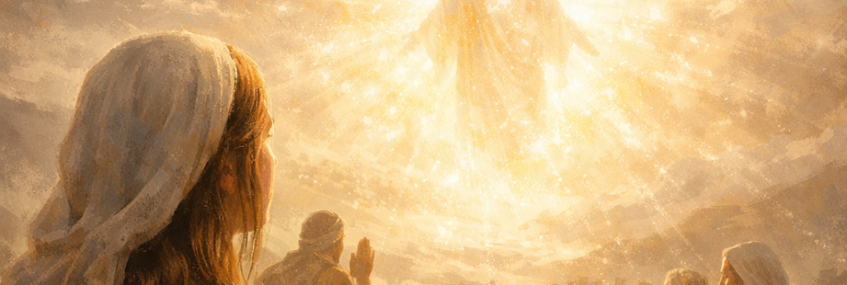 Vision spirituelle d’une femme témoin de la lumière du Christ lors d’une séance de régression QHHT.